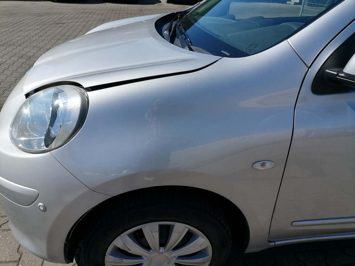 Nissan Micra K13 original Kotfl&uuml;gel vorn rechtsK23 brilliantsilbermetallic Bj.2011